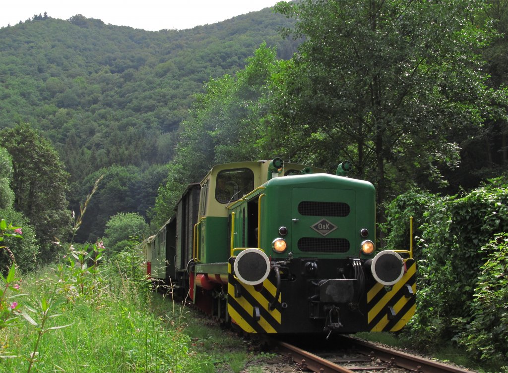 Brohltalbahn am 28.7.2011.