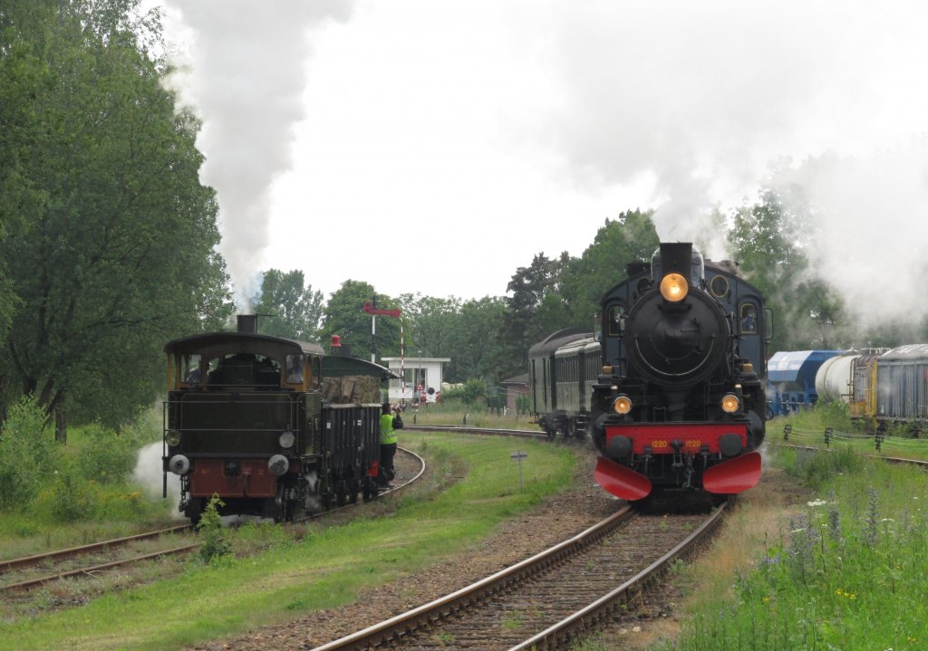 Dampfeisenbahntage 2011 bei der ZLSM.