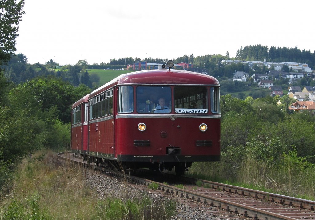 Eifelquerbahn am 17.8.2011.