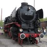 01 1075 am 16.4.2011 im Eisenbahnmuseum Bochum-Dahlhausen.
