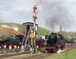 65 018 am 16.4.2011 im Eisenbahnmuseum Bochum-Dahlhausen.