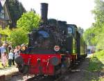 Wiehltalbahn/141763/dampflokomotive-waldbroel-am-2952011-auf-der Dampflokomotive 'Waldbrl' am 29.5.2011 auf der Wiehltalbahn.