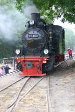 Brohltalbahn/108448/99-6101-am-100607-bei-der 99 6101 am 10.06.07. bei der BEG zu Gast.