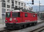 ge-4-4-ii/109046/ge-44-ii-618-bergn-am Ge 4/4 II 618 'Bergn' am 22.07.10. im Bahnhof Chur.
